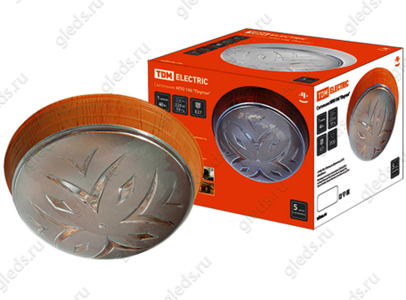 TDM ELECTRIC SQ0328-0032 Светильник НПО 106 "Плутон" сосна 1х40 Вт Е27 TDM